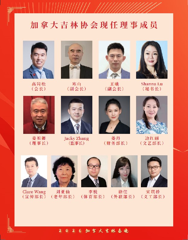 2026届理事会成员合影
